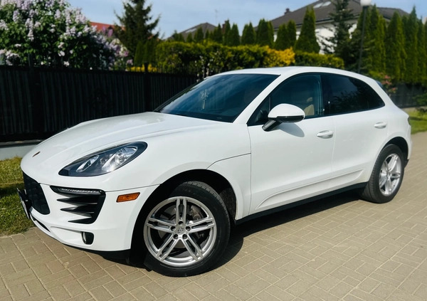 Porsche Macan cena 158500 przebieg: 128000, rok produkcji 2018 z Warszawa małe 191